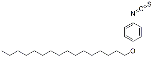 CAS#: 6637-40-7， 4-(Hexadecyloxy)Phenyl Isothiocyanate