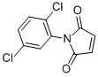 结构式 CAS# 6637-47-4, 1-(2,5-二氯苯基)-1H-吡咯-2,5-二酮