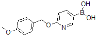 结构式 CAS# 663955-80-4, 6-(4-甲氧基苄基氧基)吡啶-3-基硼酸