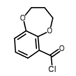 CAS#: 66410-68-2， 3,4-Dihydro-2H-1,5-benzodioxepine-6-carbonyl chloride