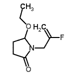 CAS#: 664342-15-8， 5-Ethoxy-1-(2-fluoro-2-propen-1-yl)-2-pyrrolidinone