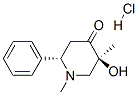 CAS#: 66440-03-7， (2S,5S)-5-Hydroxy-1,5-Dimethyl-2-Phenyl-Piperidin-4-One Hydrochloride