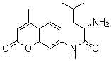 structure of CAS# 66447-31-2, 2-Amino-4-Methyl-N-(4-Methyl-2-Oxo-2H-1-Benzopyran-7-Yl)-(2S)-Pentanamide;(2S)-2-Amino-4-Methyl-N-(4-Methyl-2-Oxo-Chromen-7-Yl)Pentanamide;(2S)-2-Amino-4-Methyl-N-(4-Methyl-2-Oxo-7-Chromenyl)Pentanamide;(2S)-2-Amino-N-(2-Keto-4-Methyl-Chromen-7-Yl)-4-Methyl-Valeramide