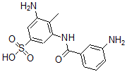 CAS#: 6661-55-8， 3-Amino-4-Methyl-5-(3-Aminobenzamido)Benzene Sulfonic Acid