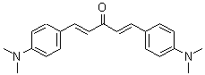structure of CAS# 6673-14-9, 1,5-Bis[4-(Dimethylamino)Phenyl]-1,4-Pentadien-3-One;(1E,4E)-1,5-Bis(4-Dimethylaminophenyl)Penta-1,4-Dien-3-One;Nsc156579;1,5-Bis(4-(Dimethylamino)Phenyl)-1,4-Pentadien-3-One