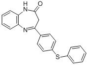 CAS#: 66752-99-6， 1,3-Dihydro-4-(4-(Phenylthio)Phenyl)-2H-1,5-Benzodiazepin-2-One