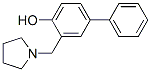 CAS#: 66839-97-2， 3-(1-Pyrrolidinylmethyl)Biphenyl-4-Ol