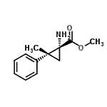 CAS#: 669058-75-7， Methyl (1R,2R)-1-amino-2-methyl-2-phenylcyclopropanecarboxylate