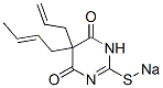 CAS#: 66941-49-9， 5-Allyl-5-(2-Butenyl)-2-Sodiothio-4,6(1H,5H)-Pyrimidinedione