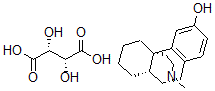 CAS#: 6700-40-9， Levorphanol Tartrate