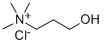 CAS#: 6701-82-2， 3-Hydroxypropyl-Trimethyl-Azanium Chloride