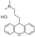CAS#: 6702-78-9， N,N-Dimethyl-3-(9-xanthenylidene)propan-1-amine hydrochloride
