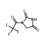 CAS 登录号：671-99-8， 2-硫代-1-(三氟乙酰基)-4-咪唑烷酮