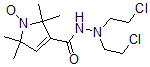 CAS#: 67128-86-3， 3-(Bis-(2-Chloroethyl)Carbohydrazide)-2,2,5,5-Tetramethylpyroline-1-Oxyl