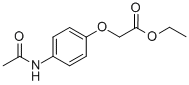 结构式 CAS# 67202-81-7, 4-(乙酰氨基)苯氧基乙酸乙酯