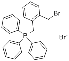 structure of CAS# 67219-44-7, 2-(Bromomethyl)Benzyltriphenylphosphonium Bromide;[2-(Bromomethyl)Phenyl]Methyl-Tri(Phenyl)Phosphonium Bromide;[2-(Bromomethyl)Benzyl]-Tri(Phenyl)Phosphonium Bromide;(O-Bromomethylbenzyl)Triphenylphosphonium Bromide