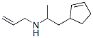 CAS#: 67238-63-5， N-Allyl-2-(2-Cyclopentenyl)-1-Methylethanamine