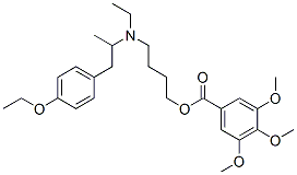 CAS#: 67293-18-9， 3,4,5-Trimethoxybenzoic Acid 4-[[2-(4-Ethoxyphenyl)-1-Methylethyl]Ethylamino]Butyl Ester