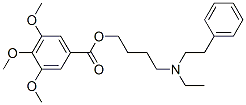 CAS#: 67293-34-9， 3,4,5-Trimethoxybenzoic Acid 4-[Ethyl(Phenethyl)Amino]Butyl Ester