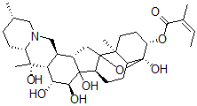 CAS#: 67370-02-9， Angeloylzygadenine