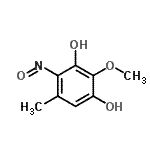 CAS#: 675845-54-2， 2-Methoxy-5-methyl-4-nitroso-1,3-benzenediol