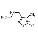 CAS#: 676539-93-8， N-[(4-Methyl-5-oxido-1,2,5-oxadiazol-3-yl)methyl]ethanamine