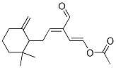 CAS#: 67656-42-2， [(1E,3E)-5-(2,2-Dimethyl-6-methylidenecyclohexyl)-3-formylpenta-1,3-dienyl] acetate