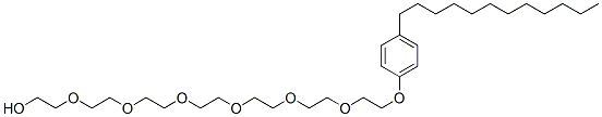 CAS#: 67669-59-4， 20-(4-Dodecylphenoxy)-3,6,9,12,15,18-Hexaoxaicosan-1-Ol