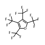 CAS#: 67705-05-9， Tetrakis(trifluoromethyl)furan