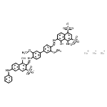 CAS 登录号：6771-80-8， 三钠4-氨基-6-({4'-[(6-苯胺基-1-羟基-3-磺酸-2-萘基)偶氮]-3,3'-二甲氧基-4-联苯基}偶氮)-5-羟基-1,3-萘二磺酸酯