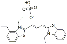 CAS#: 67800-91-3， Ethyl 3-Ethyl-2-[3-(3-Ethyl-3H-Benzothiazol-2-Ylidene)-2-Methylprop-1-Enyl]Benzothiazolium Sulphate