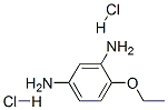 structure of CAS# 67801-06-3, 4-Ethoxy-M-Phenylenediamine Dihydrochloride;(5-Amino-2-Ethoxy-Phenyl)Amine Dihydrochloride;2,4-Diaminophenetole, Dihydrochloride;4-Ethoxy-1,3-Benzenediamine Dihydrochloride