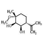 CAS#: 678159-57-4， (1R,2R,3R,6R)-6-Isopropenyl-3-methoxy-3-methyl-1,2-cyclohexanediol