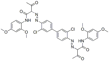 CAS#: 67828-22-2， 2,2'-[(3,3'-Dichloro[1,1'-Biphenyl]-4,4'-Diyl)Bis(Azo)]Bis[N-(2,4-Dimethoxyphenyl)-3-Oxobutyramide]