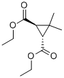 结构式 CAS# 67945-22-6, (1S,2S)-3,3-二甲基环丙烷-1,2-二羧酸二乙酯