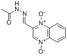 CAS#: 6795-27-3， 1-Acetyl-2-(2-Quinoxalinylmethylene)Hydrazine1,4-Dioxide