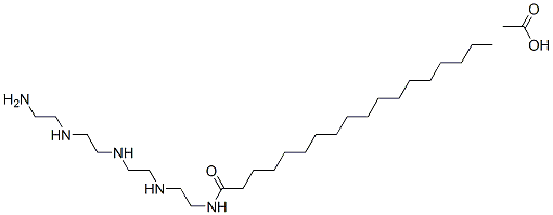 CAS#: 67953-23-5， N-[2-[[2-[[2-[(2-Aminoethyl)Amino]Ethyl]Amino]Ethyl]Amino]Ethyl]Stearamide Monoacetate