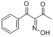 structure of CAS# 6797-44-0, 1-Phenyl-1,2,3-Butanetrione 2-Oxime;2-Hydroxyimino-1-Phenylbutane-1,3-Dione;2-Hydroxyimino-1-Phenyl-Butane-1,3-Dione;(2E)-2-Hydroxyimino-1-Phenyl-Butane-1,3-Dione