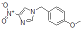 structure of CAS# 68019-66-9, 1-[(4-Methoxyphenyl)Methyl]-4-Nitro-1H-Imidazole;1-(4-METHOXYBENZYL)-4-NITRO-1H-IMIDAZOLE