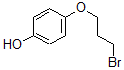 structure of CAS# 68065-11-2, 4-(3-Bromopropoxy)-Phenol;4-(3-BROMO-PROPOXY)-PHENOL;4-(3-Bromopropoxy)-