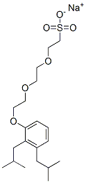 CAS#: 68132-81-0， Sodium 2-[2-[2-[Bis(2-Methylpropyl)Phenoxy]Ethoxy]Ethoxy]Ethanesulphonate
