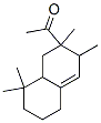 CAS 登录号：68155-66-8， 1-(1,2,3,5,6,7,8,8alpha-八氢-2,3,8,8-四甲基-2-萘基)乙烷-1-酮