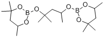 CAS#: 68189-08-2， 2-[1,1-dimethyl-3-[(4,4,6-trimethyl-1,3,2-dioxaborinan-2-yl)oxy]butoxy]-4,4,6-trimethyl-1,3,2-dioxaborinane