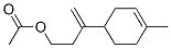 CAS 登录号：6819-19-8， 3-(4-甲基环己-3-烯基)丁-3-烯基乙酸酯