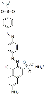 CAS#: 68227-38-3， Diammonium 7-Amino-4-Hydroxy-3-[[4-[(4-Sulphonatophenyl)Azo]Phenyl]Azo]Naphthalene-2-Sulphonate
