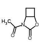 CAS#: 68235-19-8， 4-Acetyl-2-oxa-4-azabicyclo[3.2.0]heptan-3-one