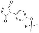 结构式 CAS# 68255-58-3, 1-[4-(三氟甲氧基)苯基]-1H-吡咯-2,5-二酮