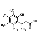 CAS#: 682803-45-8， 3-amino-3-(2,3,4,5,6-pentamethylphenyl)propanoic acid