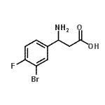 CAS 登录号：682804-41-7， 3-氨基-3-(3-溴-4-氟苯基)丙酸