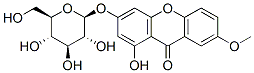 CAS#: 68325-59-7， 3-(beta-D-Glucopyranosyloxy)-1-Hydroxy-7-Methoxy-9H-Xanthen-9-One